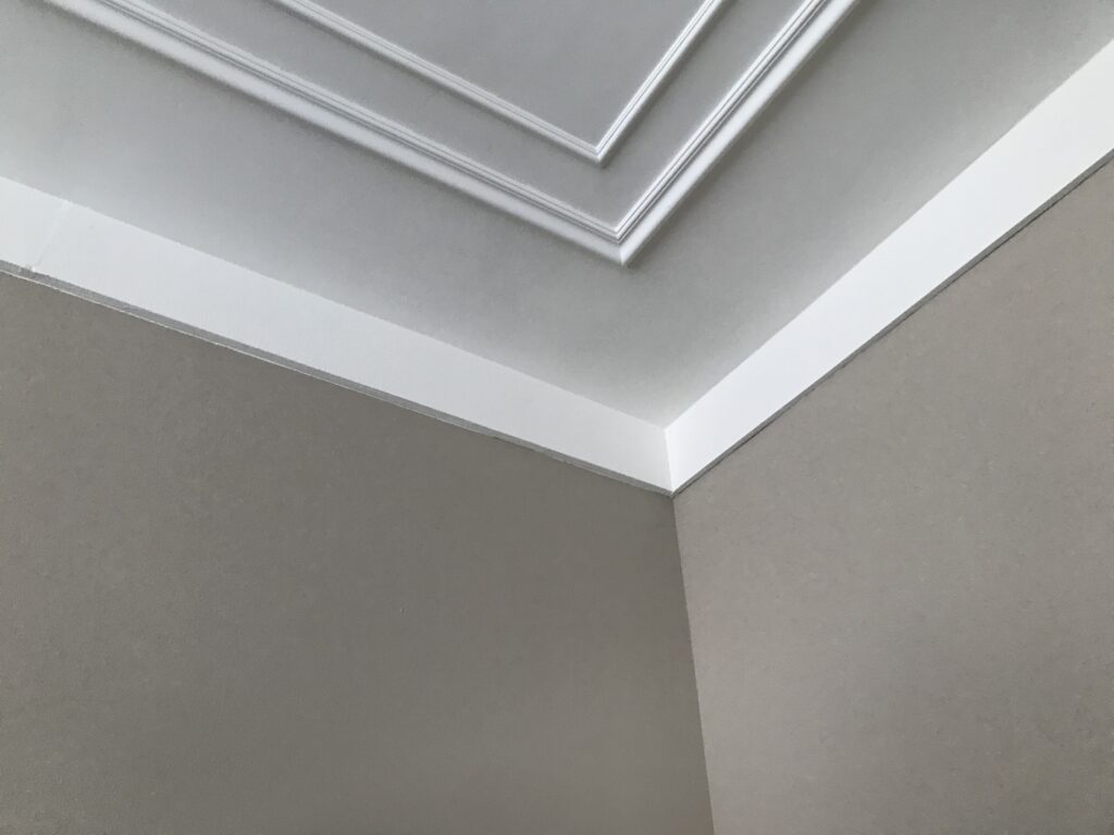 Plafond muur hoek